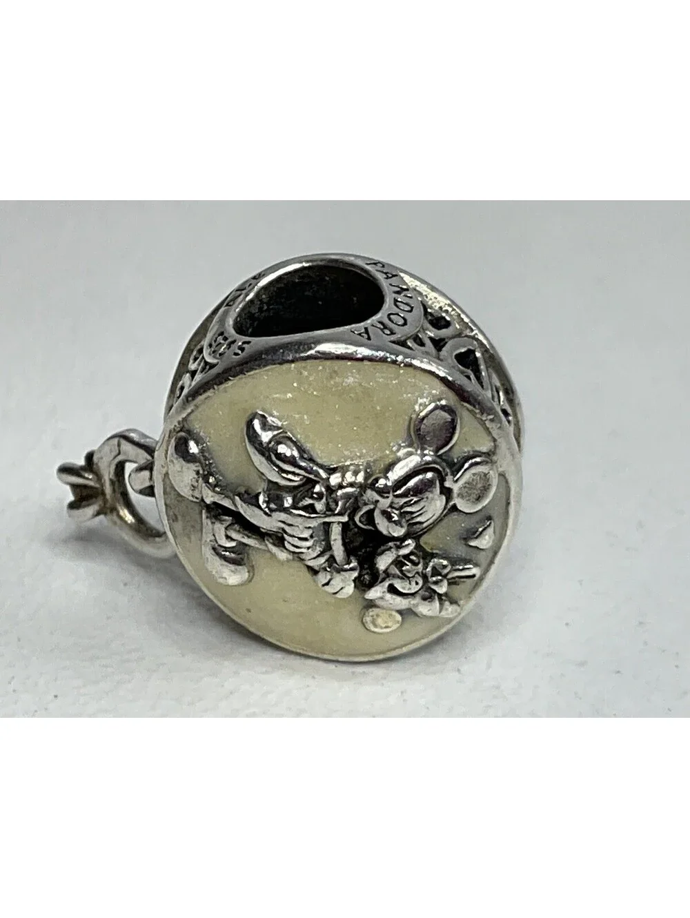 Pandora Mickey And Minnie I Will Always Love You Enamel Charm Limited Edition